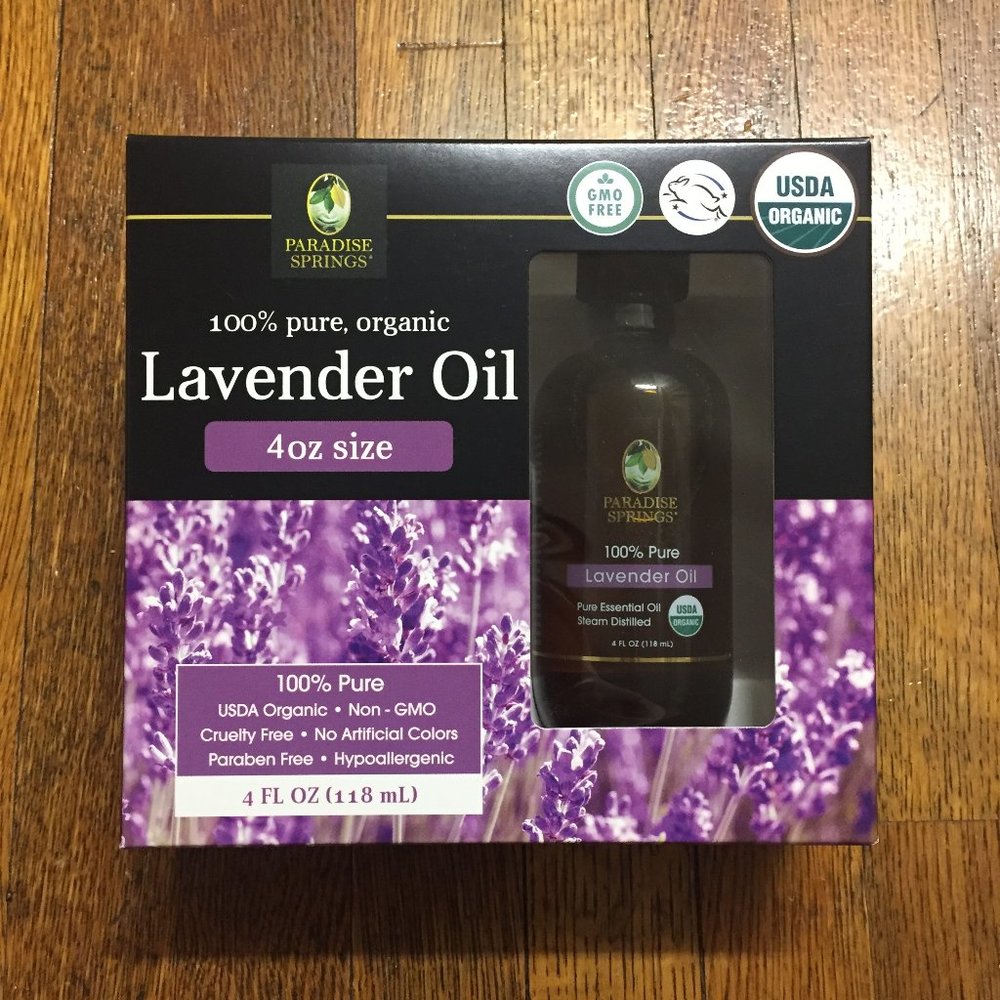 100% Organic Lavender Oil